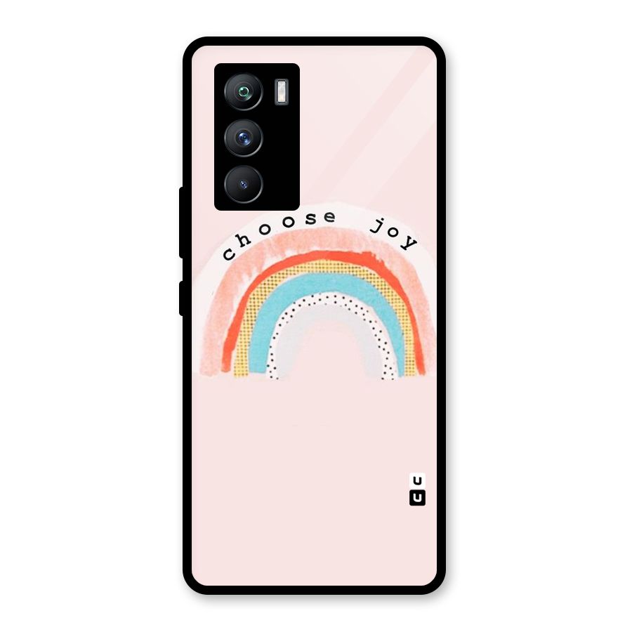 Choose Joy Glass Back Case for Vivo iQOO 9 SE