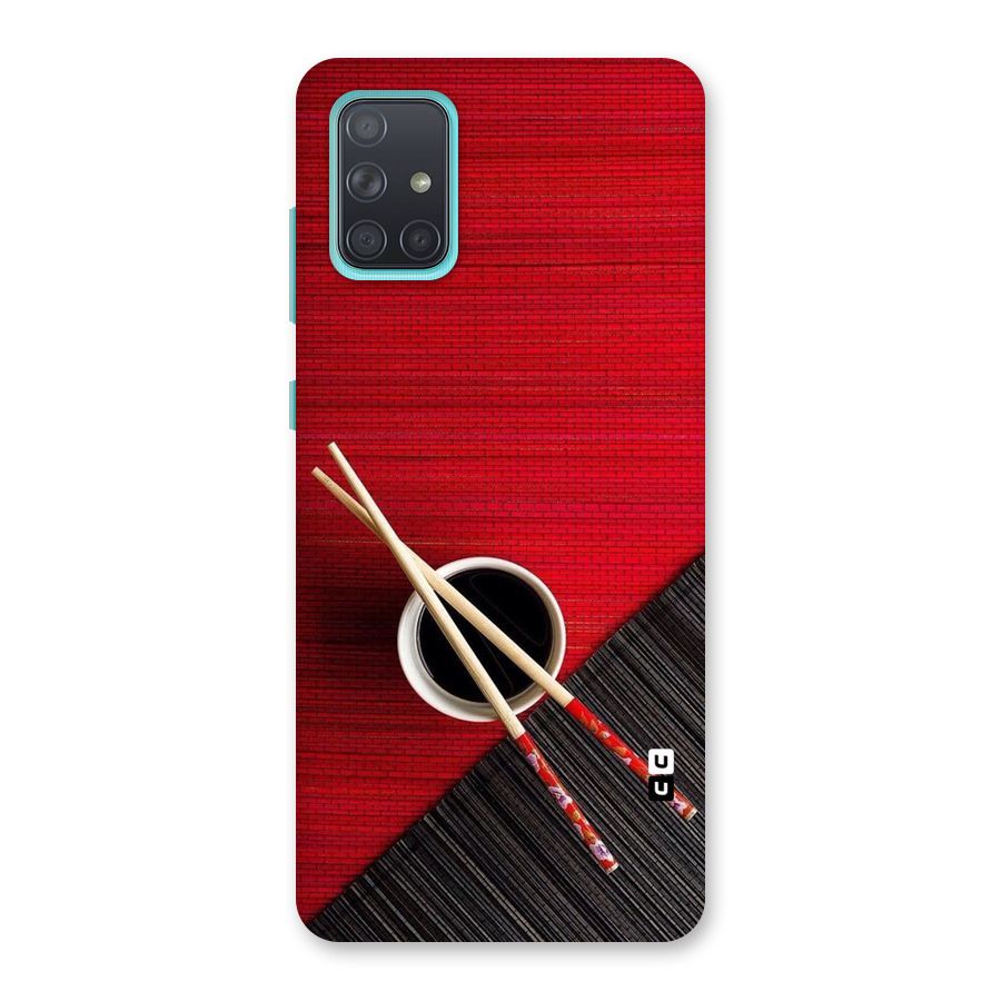 Chopstick Design Back Case for Galaxy A71