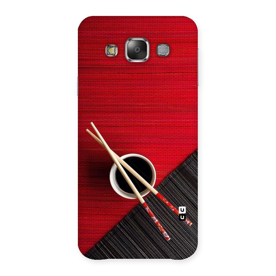 Chopstick Design Back Case for Galaxy E7