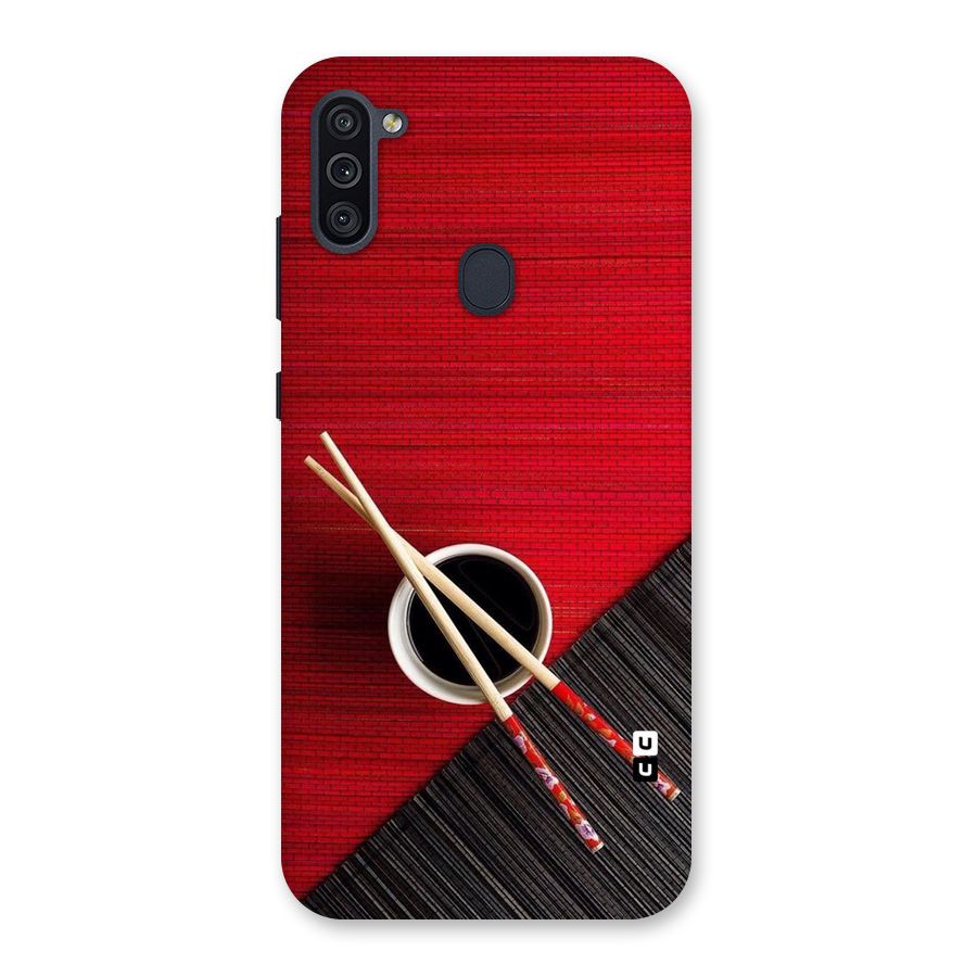 Chopstick Design Back Case for Galaxy M11
