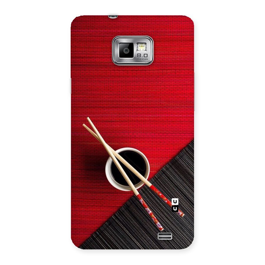 Chopstick Design Back Case for Galaxy S2