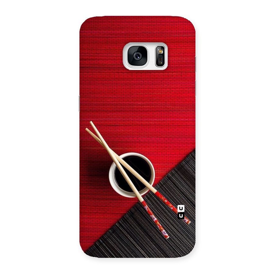 Chopstick Design Back Case for Galaxy S7 Edge