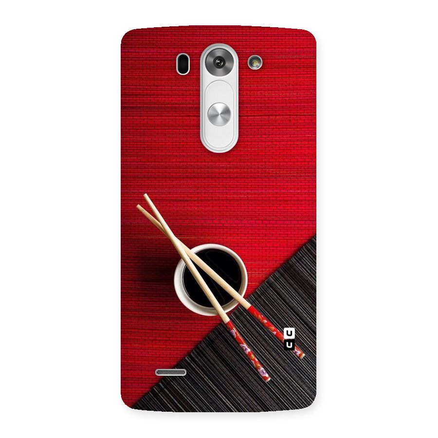 Chopstick Design Back Case for LG G3 Mini