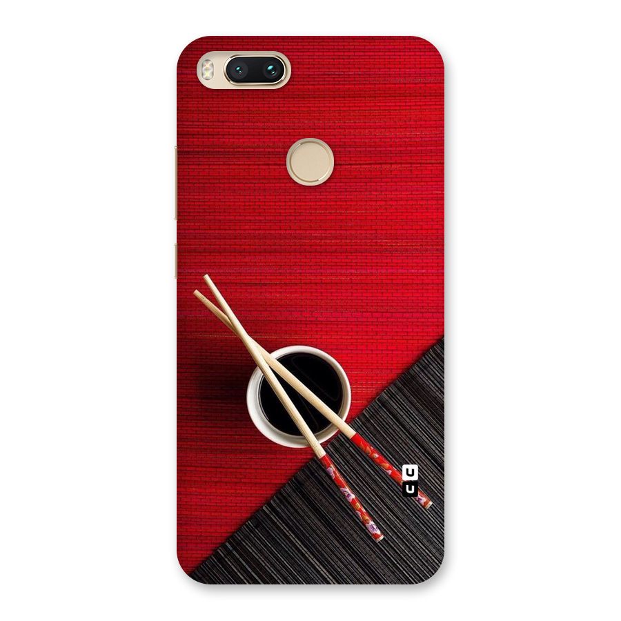 Chopstick Design Back Case for Mi A1