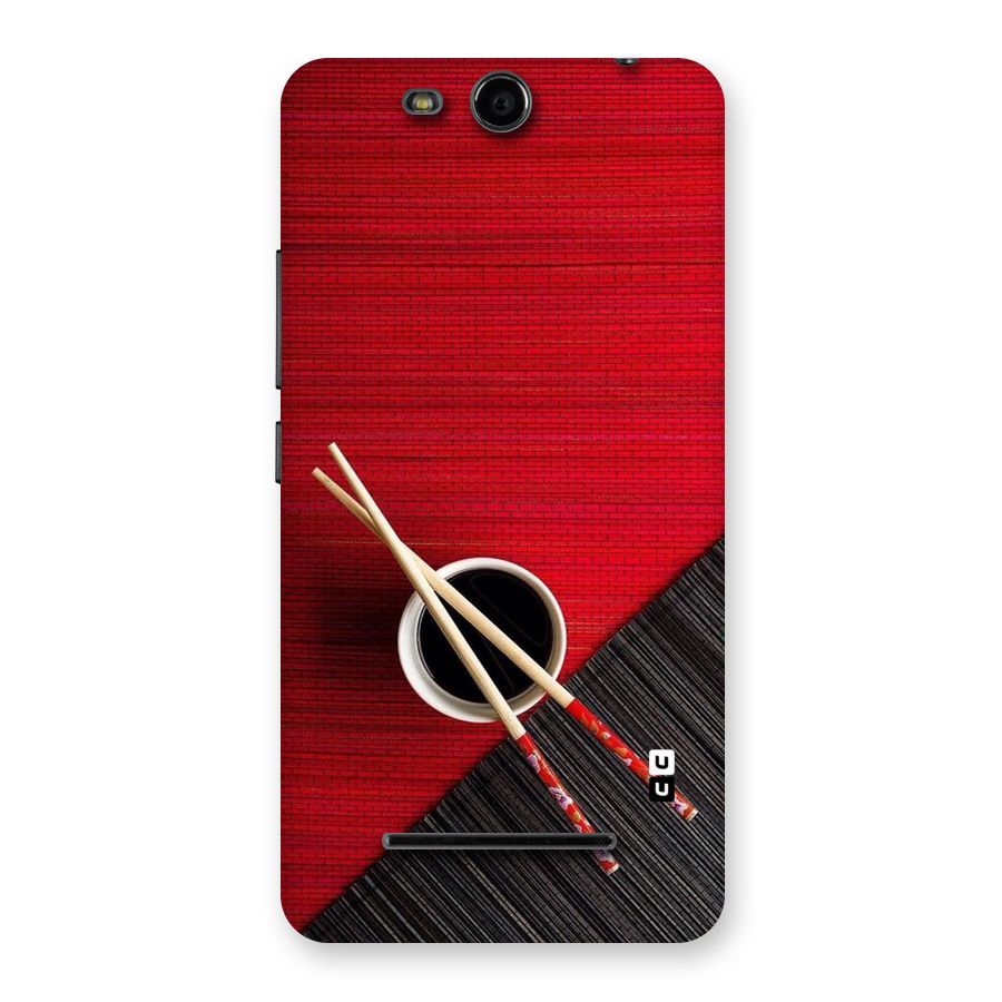 Chopstick Design Back Case for Micromax Canvas Juice 3 Q392
