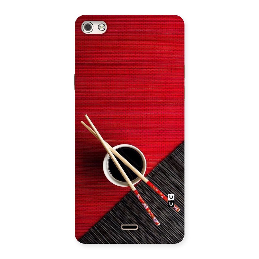 Chopstick Design Back Case for Micromax Canvas Silver 5