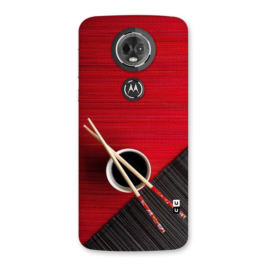 Chopstick Design Back Case for Moto E5 Plus