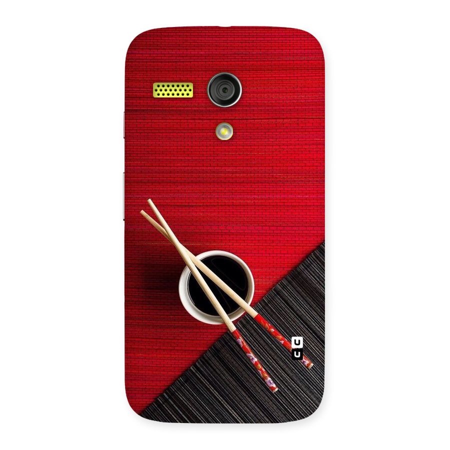Chopstick Design Back Case for Moto G