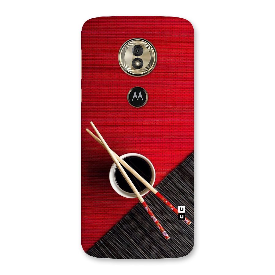 Chopstick Design Back Case for Moto G6 Play