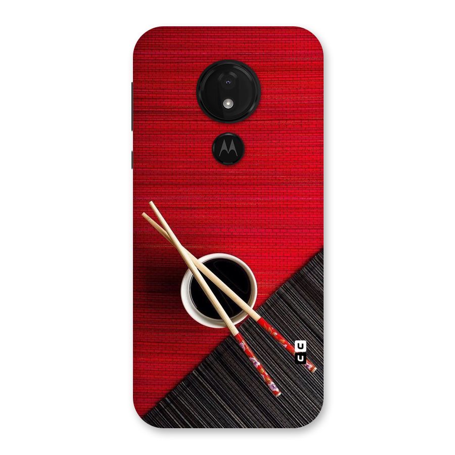 Chopstick Design Back Case for Moto G7 Power