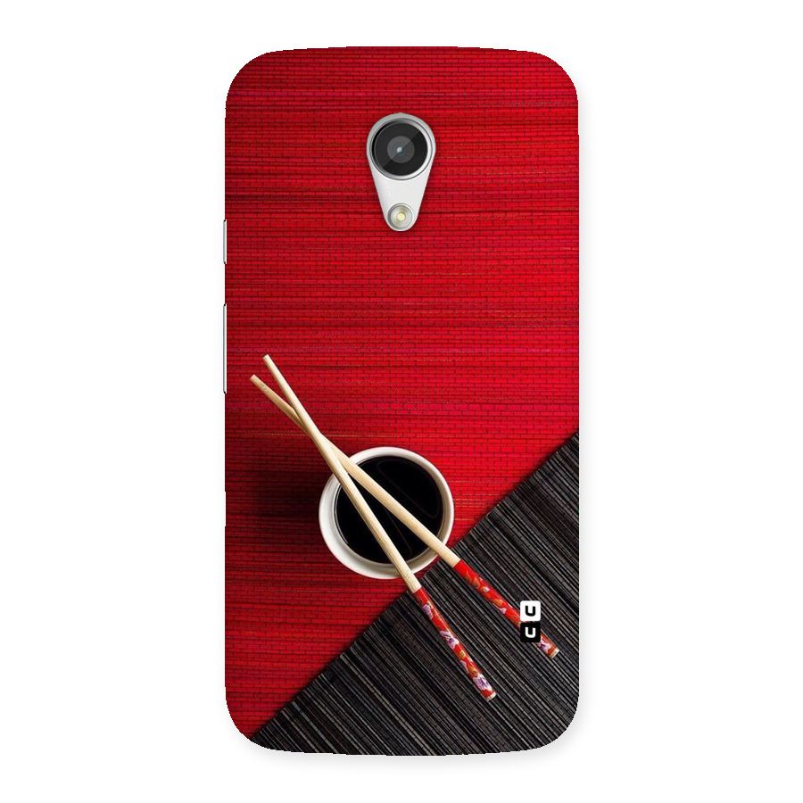 Chopstick Design Back Case for Moto G 2nd Gen