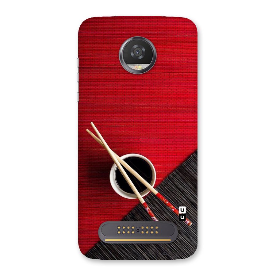 Chopstick Design Back Case for Moto Z2 Play