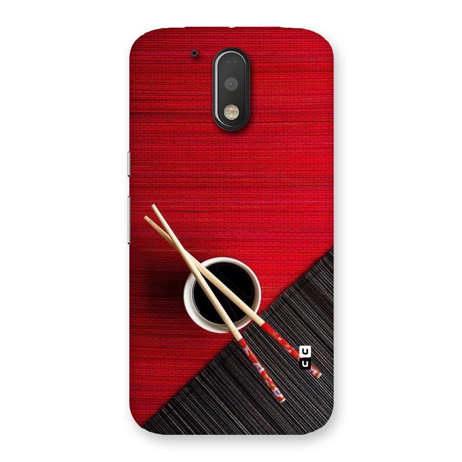 Chopstick Design Back Case for Motorola Moto G4 Plus