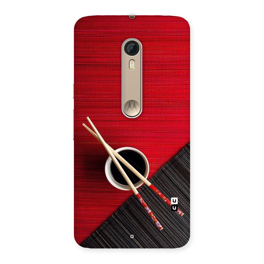Chopstick Design Back Case for Motorola Moto X Style