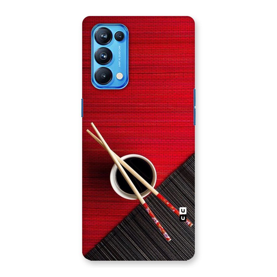 Chopstick Design Back Case for Oppo Reno5 Pro 5G