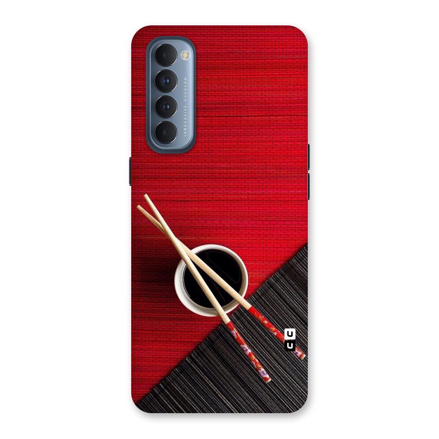 Chopstick Design Back Case for Reno4 Pro
