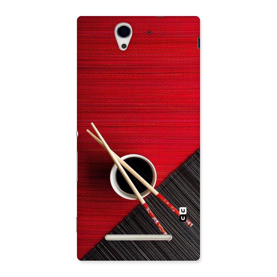 Chopstick Design Back Case for Sony Xperia C3