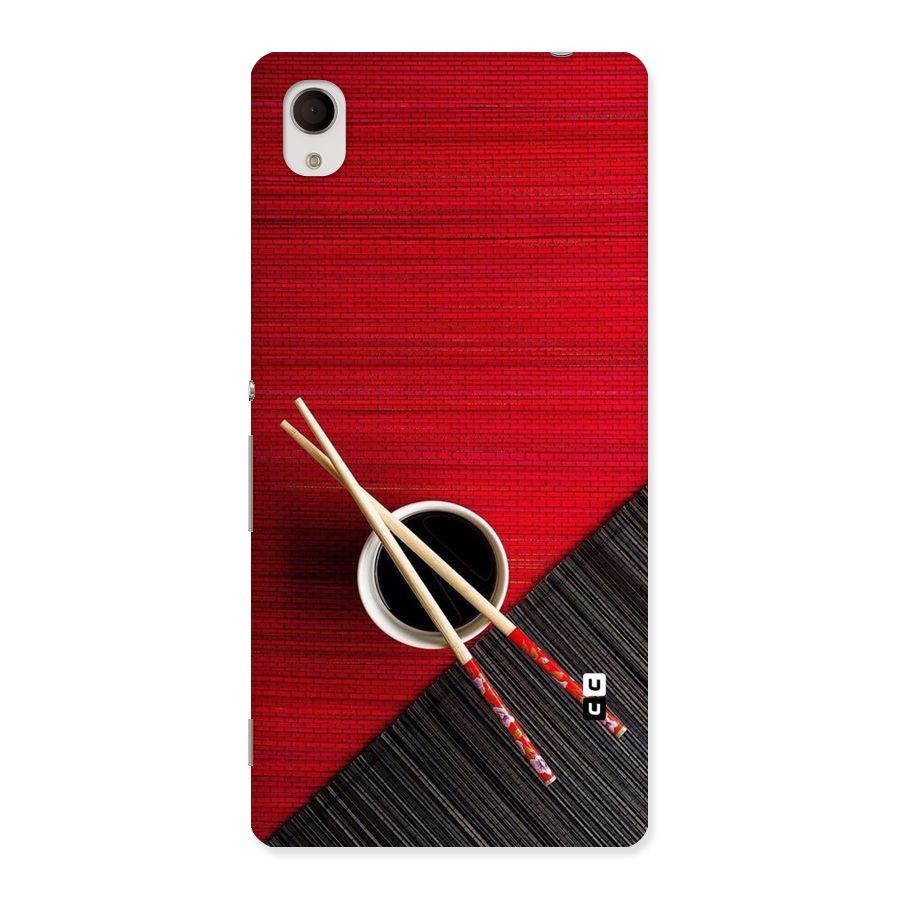 Chopstick Design Back Case for Sony Xperia M4