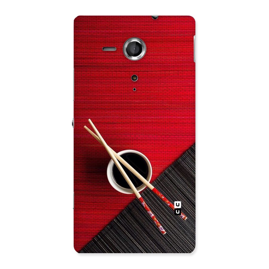 Chopstick Design Back Case for Sony Xperia SP