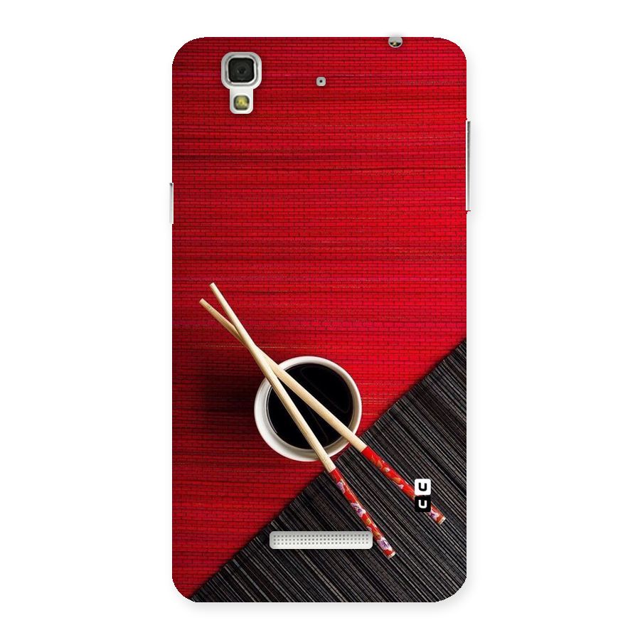 Chopstick Design Back Case for YU Yureka Plus