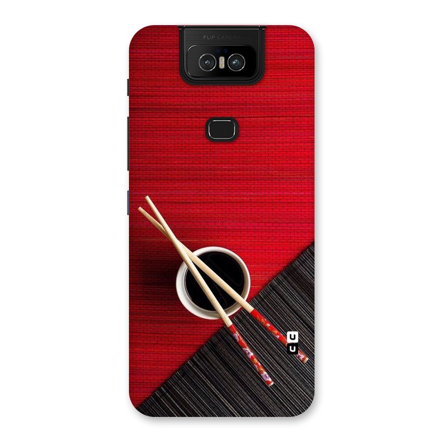 Chopstick Design Back Case for Zenfone 6z