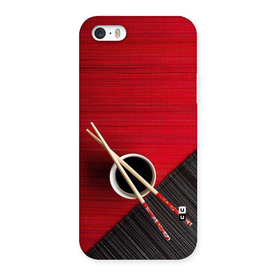 Chopstick Design Back Case for iPhone SE