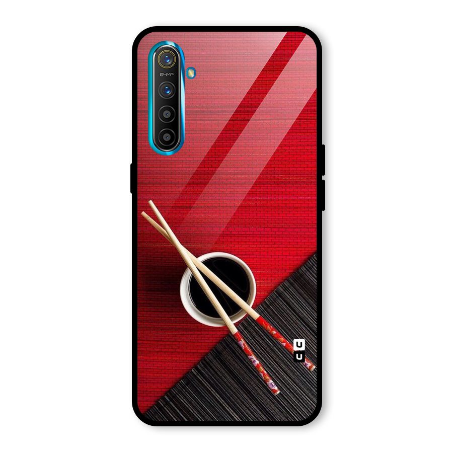 Chopstick Design Glass Back Case for Realme X2
