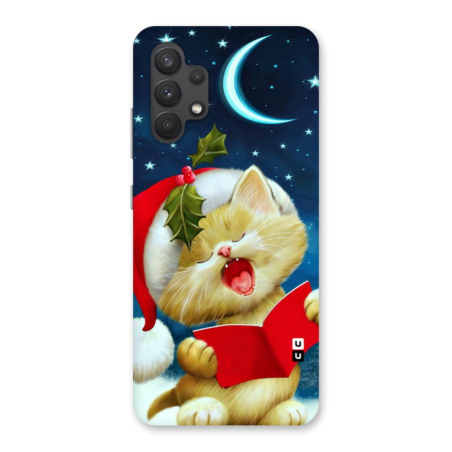 Christmas Cat Back Case for Galaxy A32