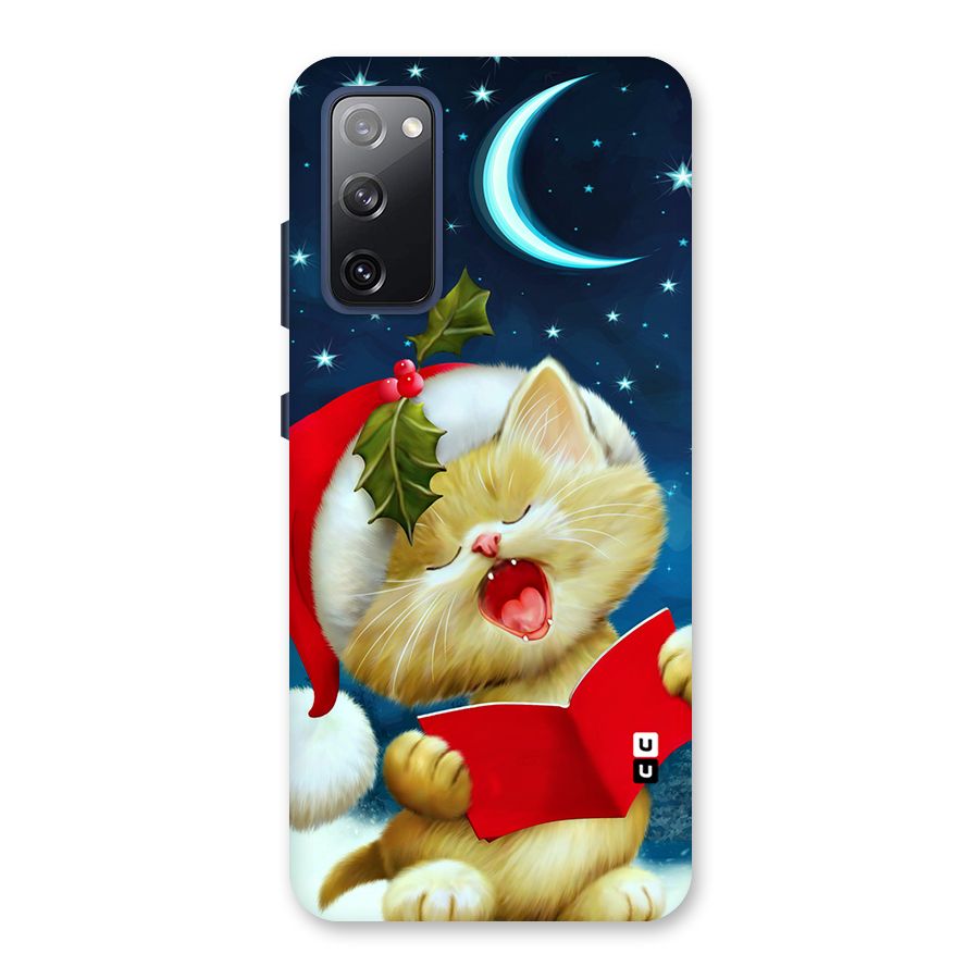 Christmas Cat Back Case for Galaxy S20 FE