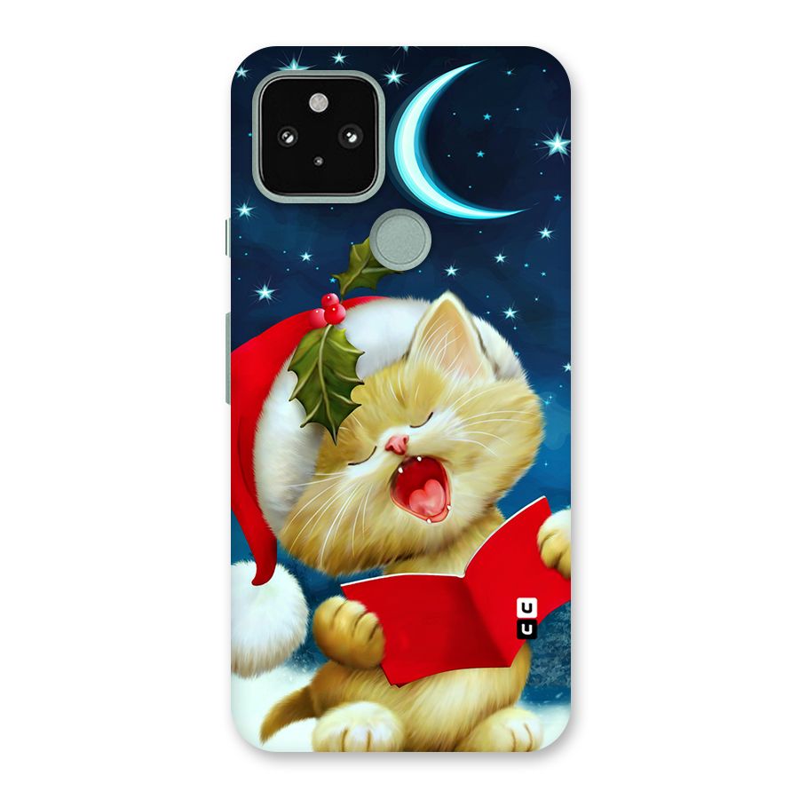 Christmas Cat Back Case for Google Pixel 5
