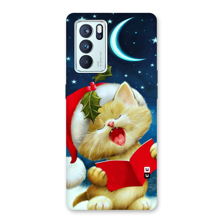 Christmas Cat Back Case for Oppo Reno6 Pro 5G