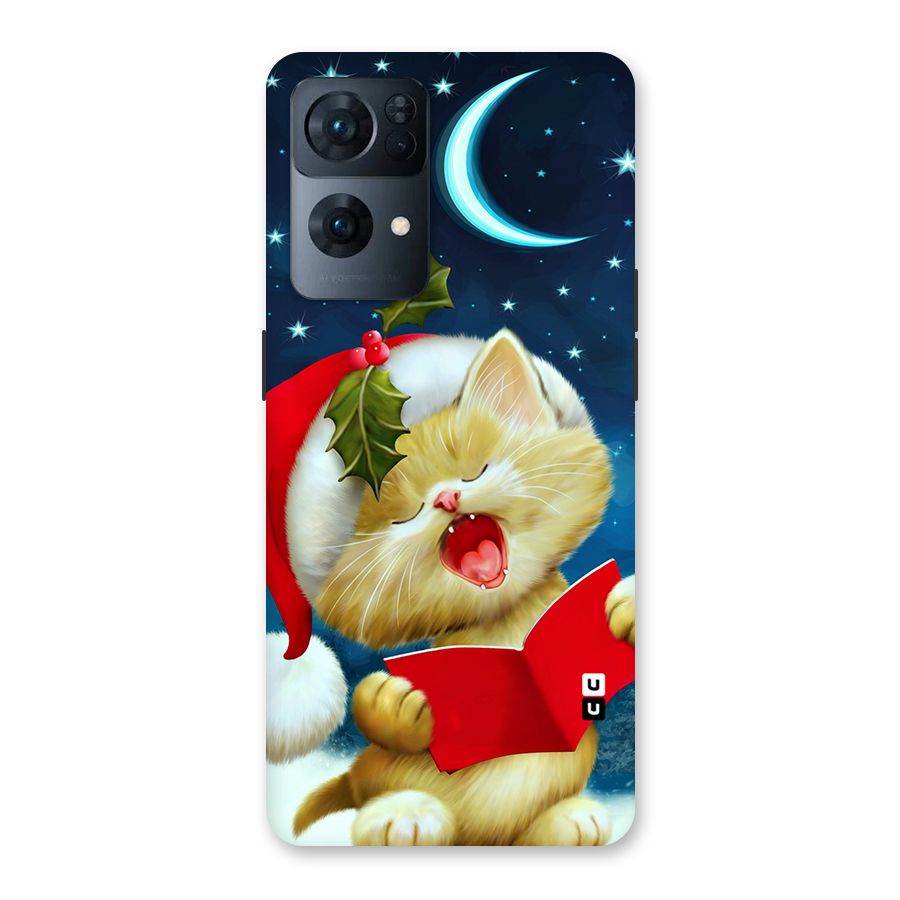 Christmas Cat Back Case for Oppo Reno7 Pro 5G