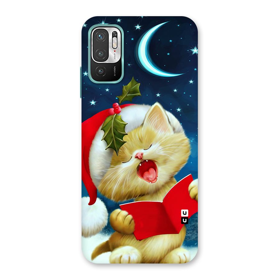 Christmas Cat Back Case for Redmi Note 10T 5G
