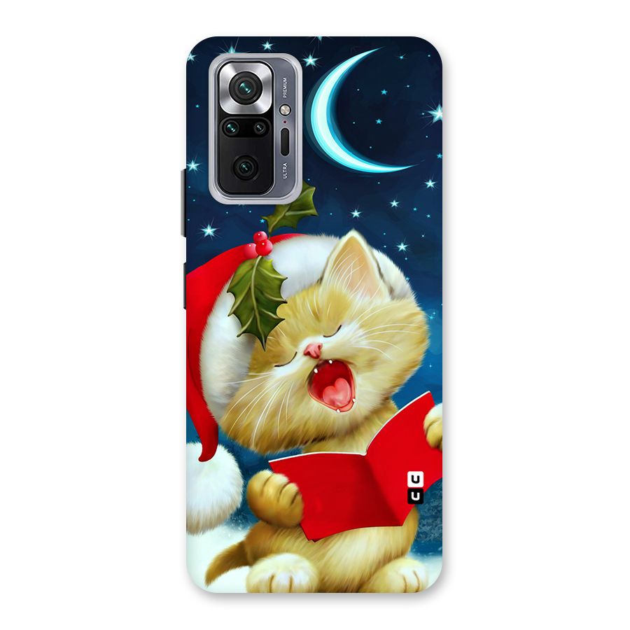 Christmas Cat Back Case for Redmi Note 10 Pro Max