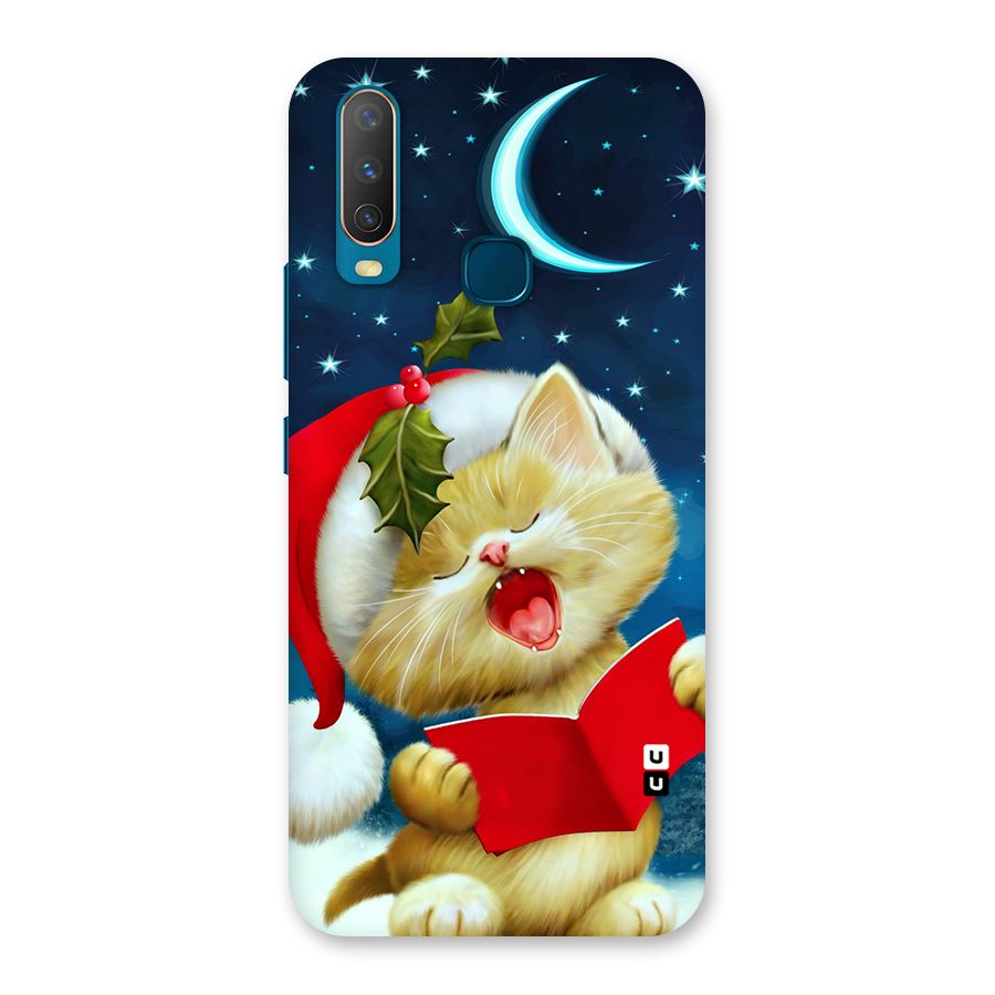 Christmas Cat Back Case for Vivo Y11