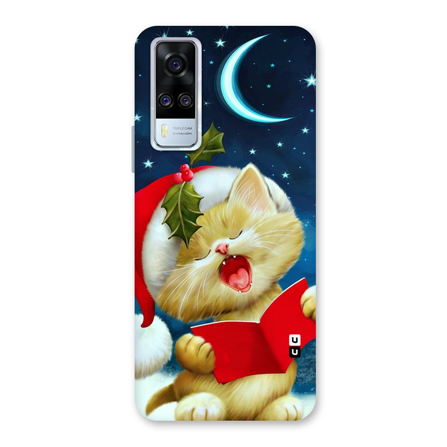 Christmas Cat Back Case for Vivo Y31