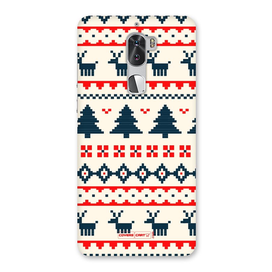 Christmas Design Pattern Back Case for Coolpad Cool 1