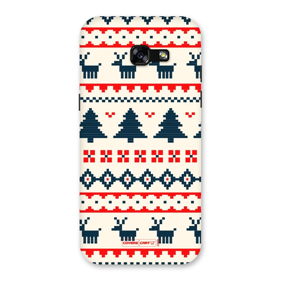 Christmas Design Pattern Back Case for Galaxy A5 2017