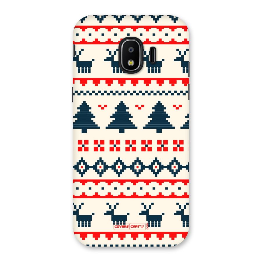 Christmas Design Pattern Back Case for Galaxy J2 Pro 2018
