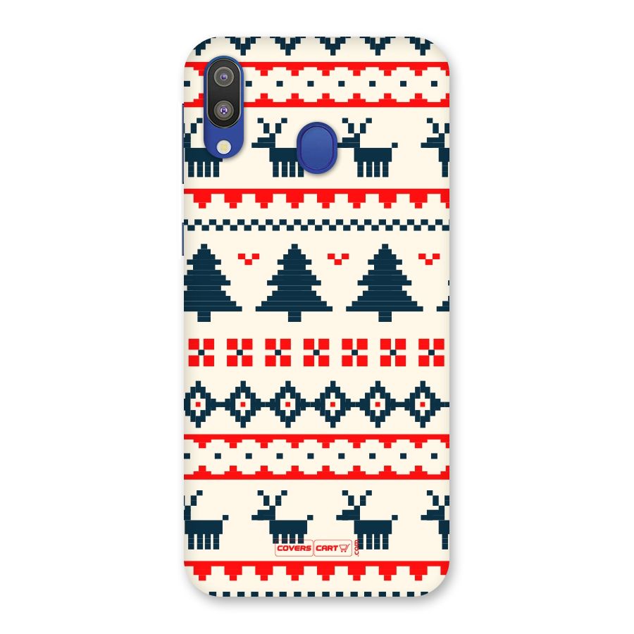 Christmas Design Pattern Back Case for Galaxy M20