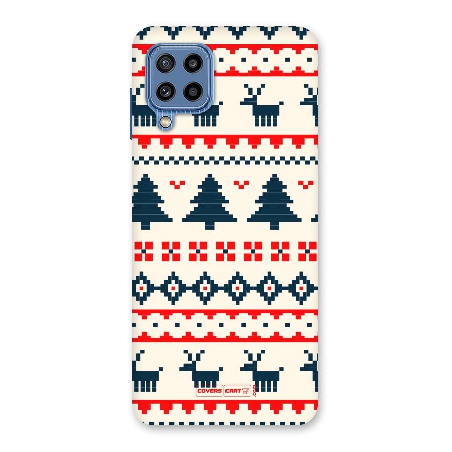Christmas Design Pattern Back Case for Galaxy M32