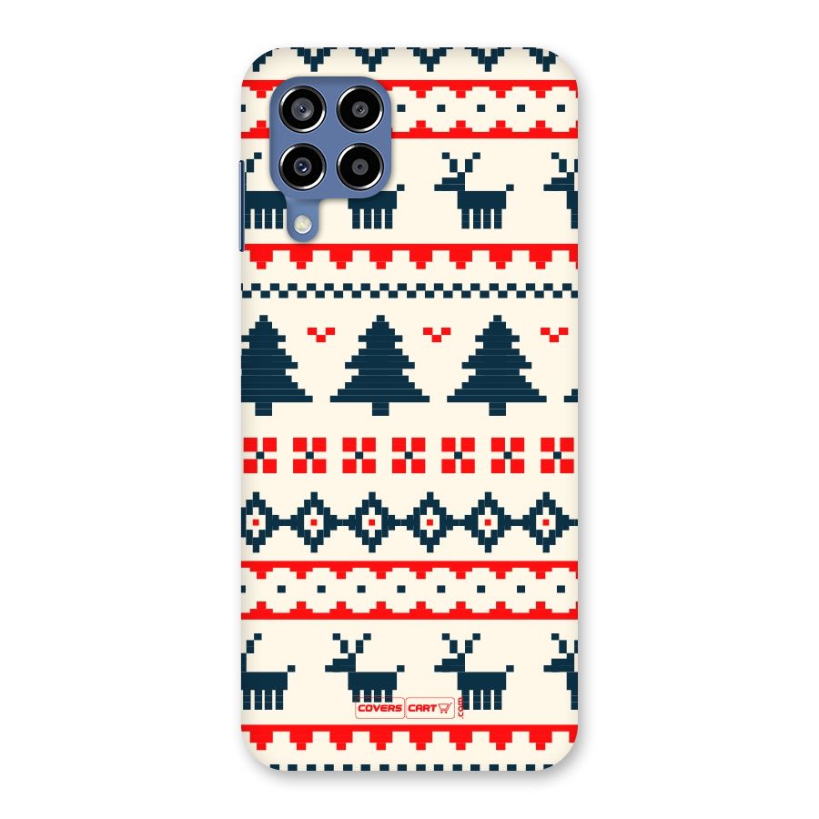 Christmas Design Pattern Back Case for Galaxy M53 5G