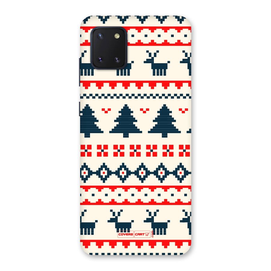 Christmas Design Pattern Back Case for Galaxy Note 10 Lite