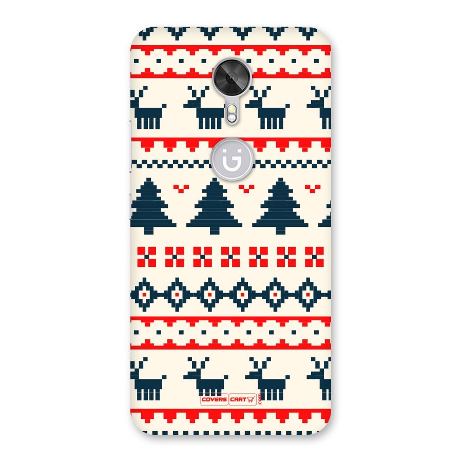 Christmas Design Pattern Back Case for Gionee A1