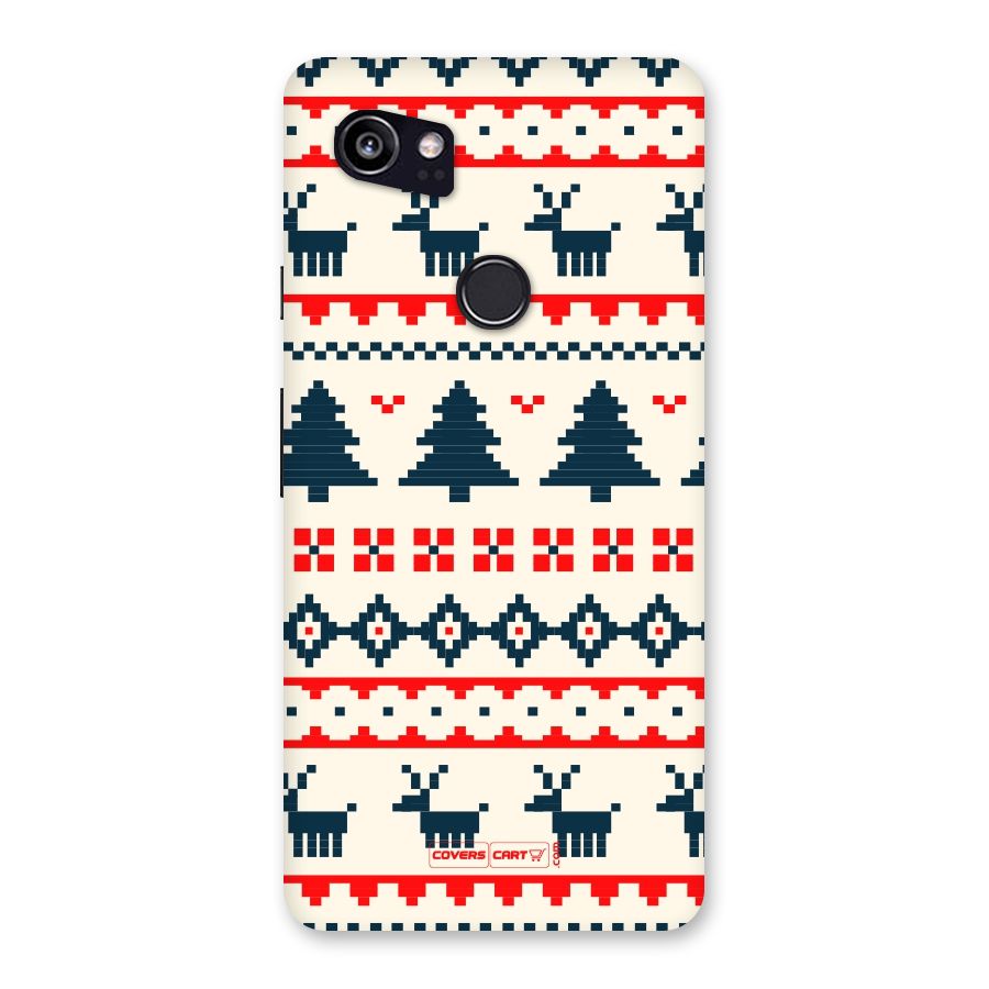 Christmas Design Pattern Back Case for Google Pixel 2 XL