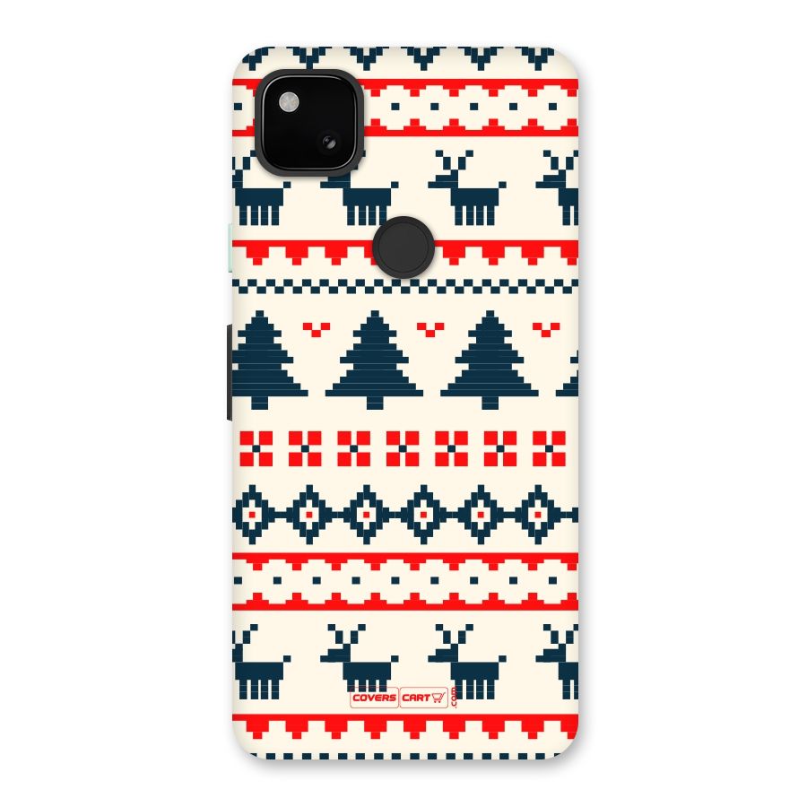 Christmas Design Pattern Back Case for Google Pixel 4a