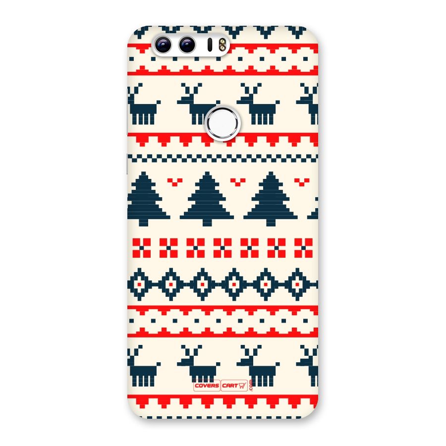 Christmas Design Pattern Back Case for Honor 8