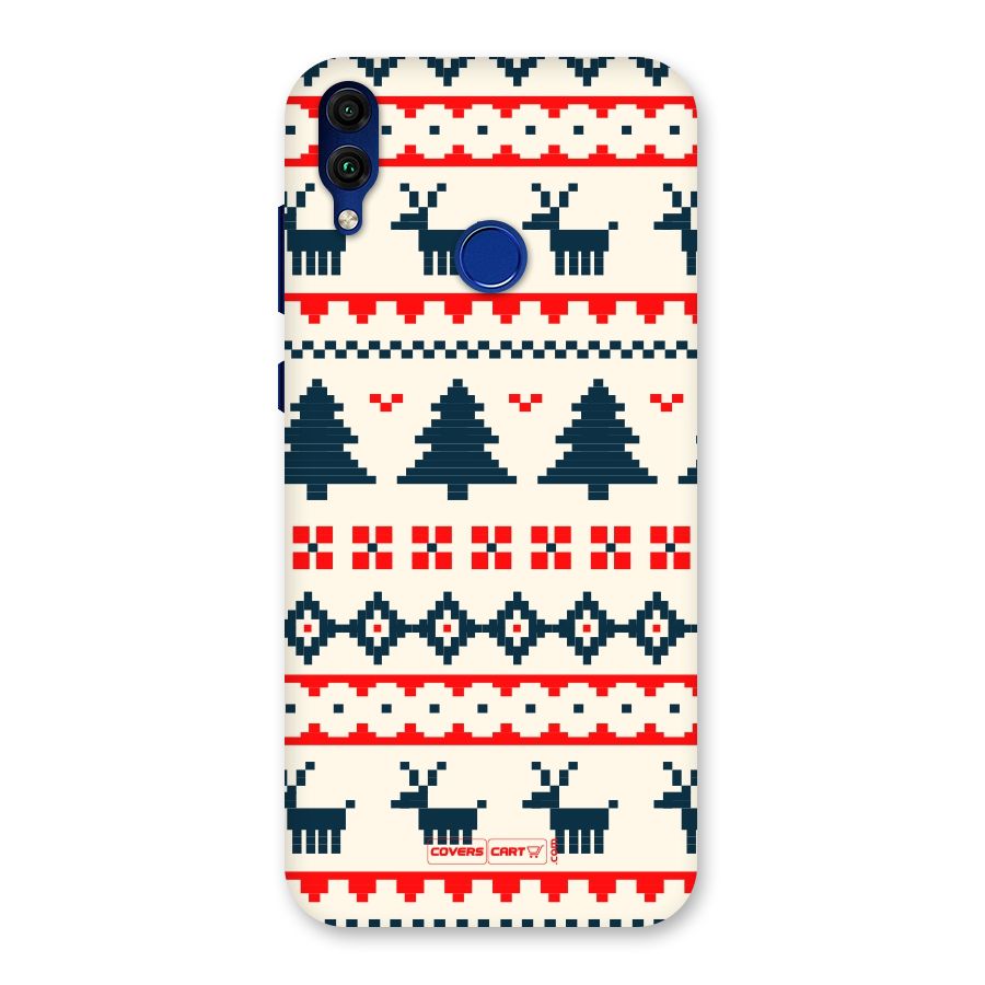 Christmas Design Pattern Back Case for Honor 8C