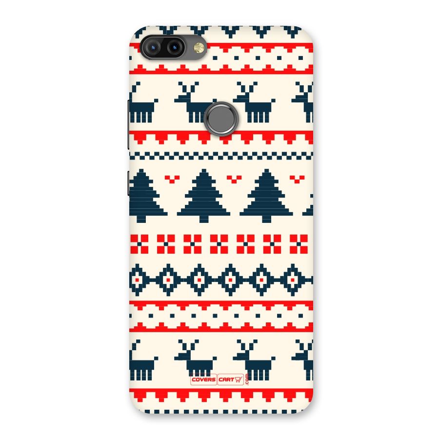 Christmas Design Pattern Back Case for Infinix Hot 6 Pro