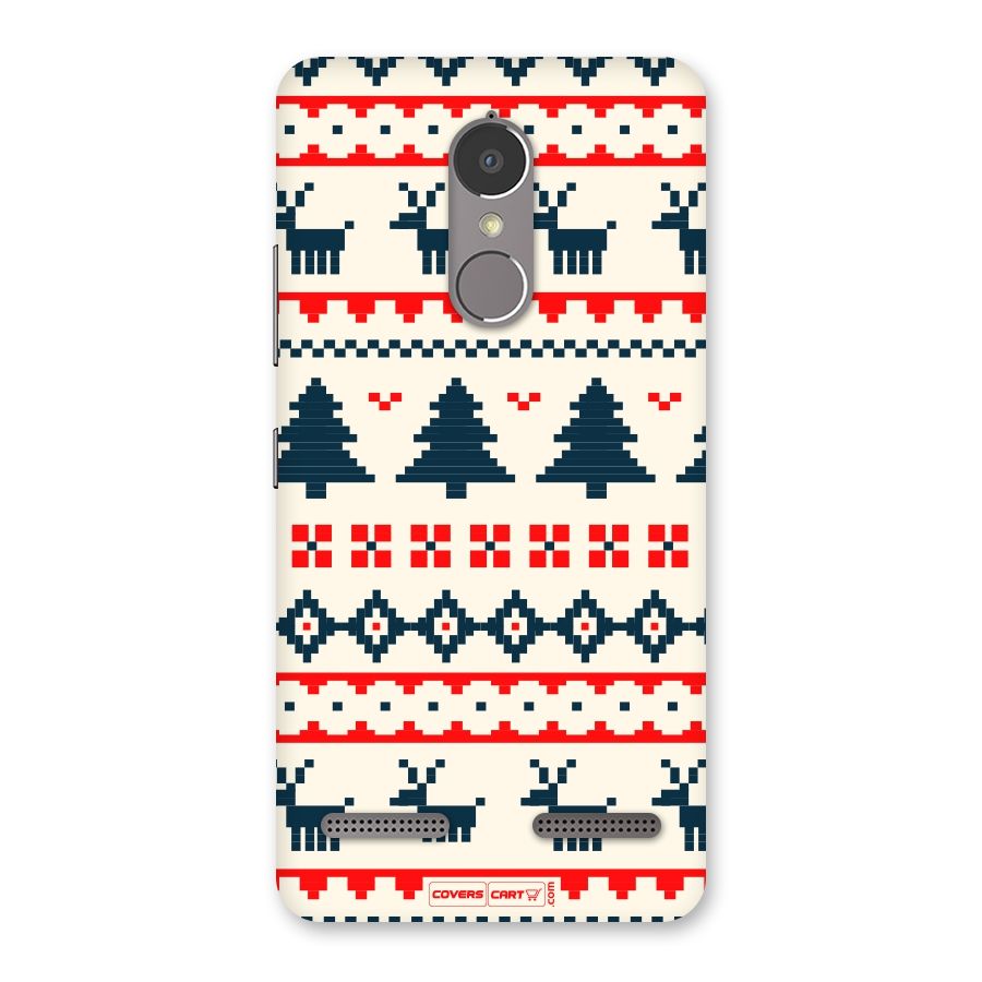 Christmas Design Pattern Back Case for Lenovo K6 Power